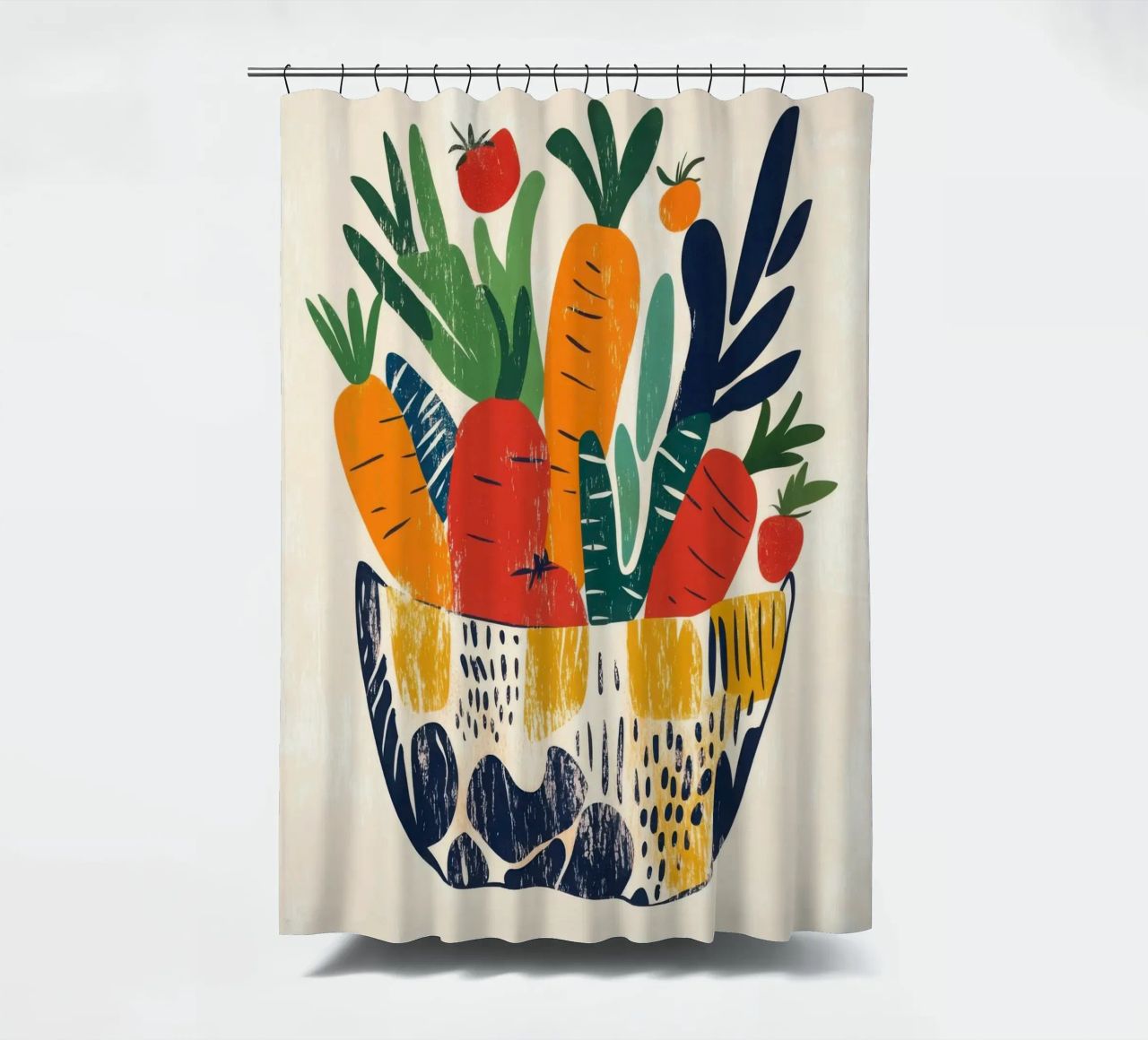 Un'esplosione di sapori e colori tenda da doccia da Pop and Fruits - Affiches & posters