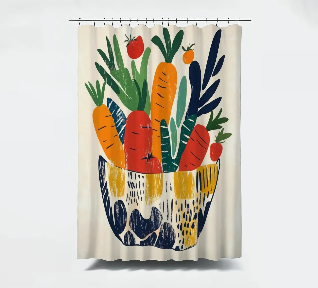 Un'esplosione di sapori e colori tenda da doccia da Pop and Fruits - Affiches & posters
