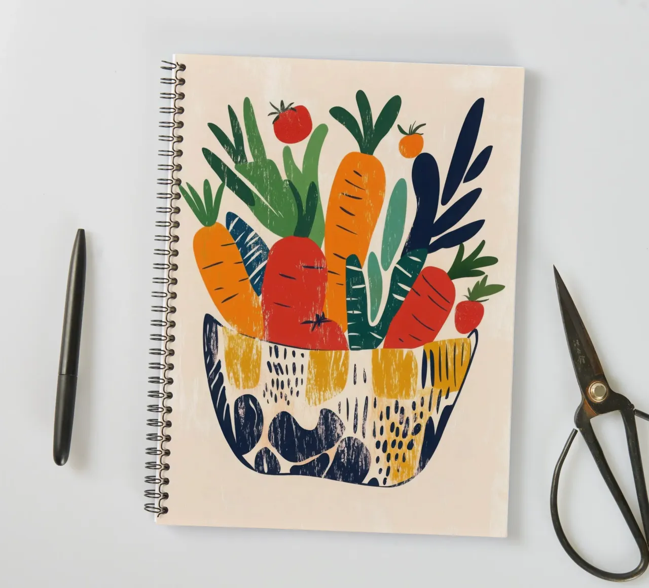 An explosion of flavours and colours spiral notebook by Pop and Fruits - Affiches & posters