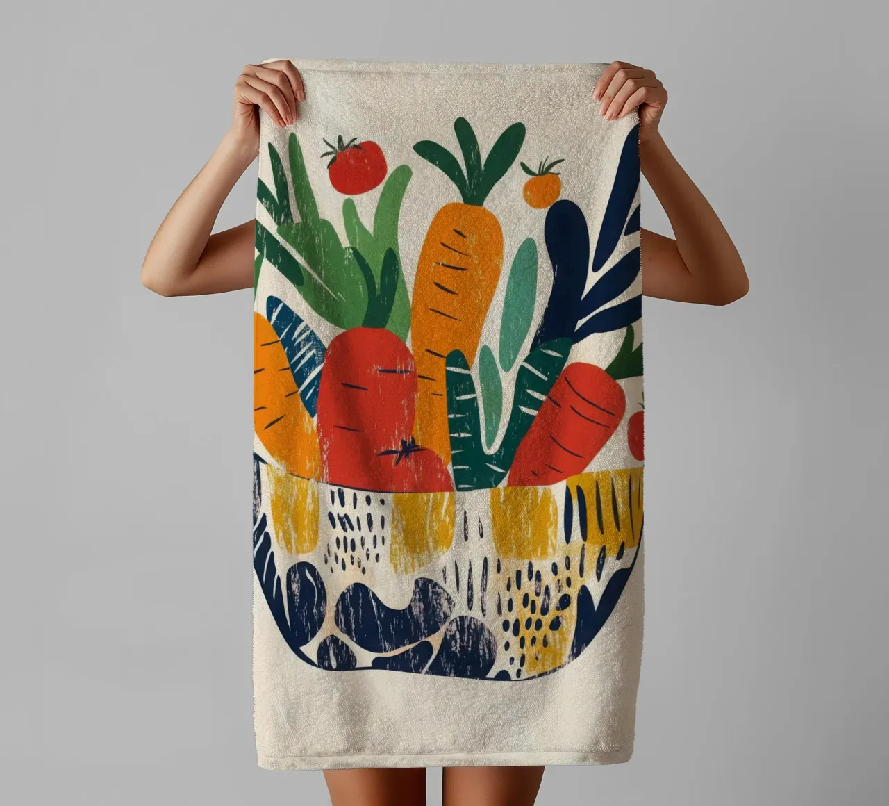 Un'esplosione di sapori e colori asciugamano da bagno da Pop and Fruits - Affiches & posters