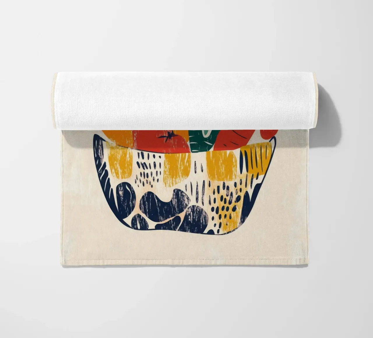 An explosion of flavours and colours beach towel by Pop and Fruits - Affiches & posters