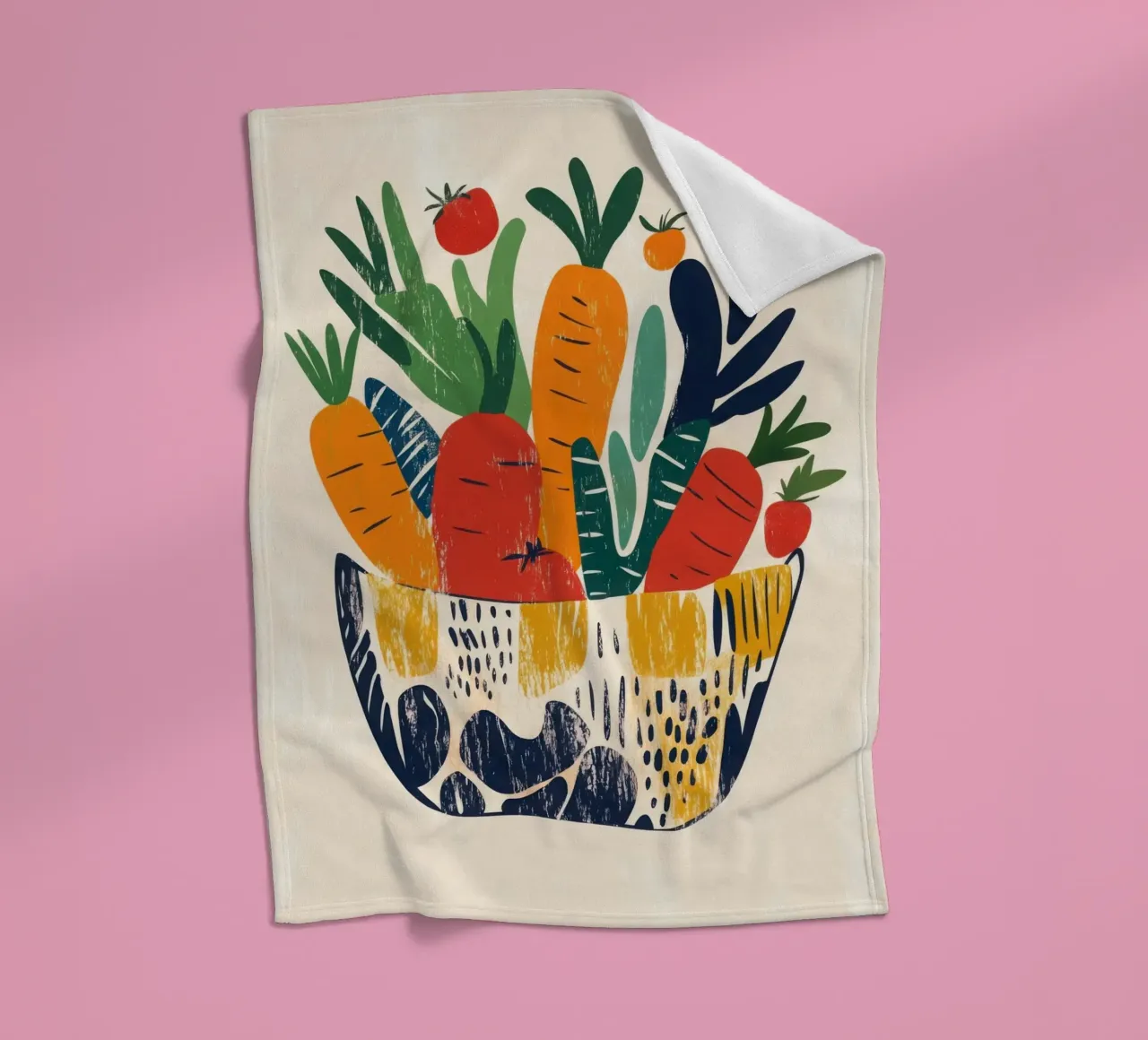Un'esplosione di sapori e colori coperta in pile da Pop and Fruits - Affiches & posters