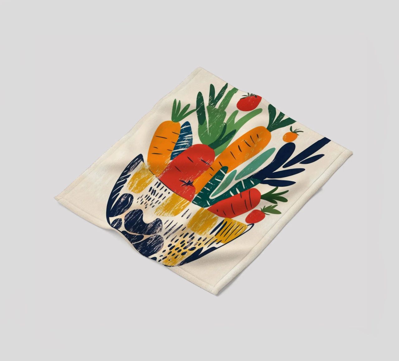 Un'esplosione di sapori e colori coperta in pile da Pop and Fruits - Affiches & posters
