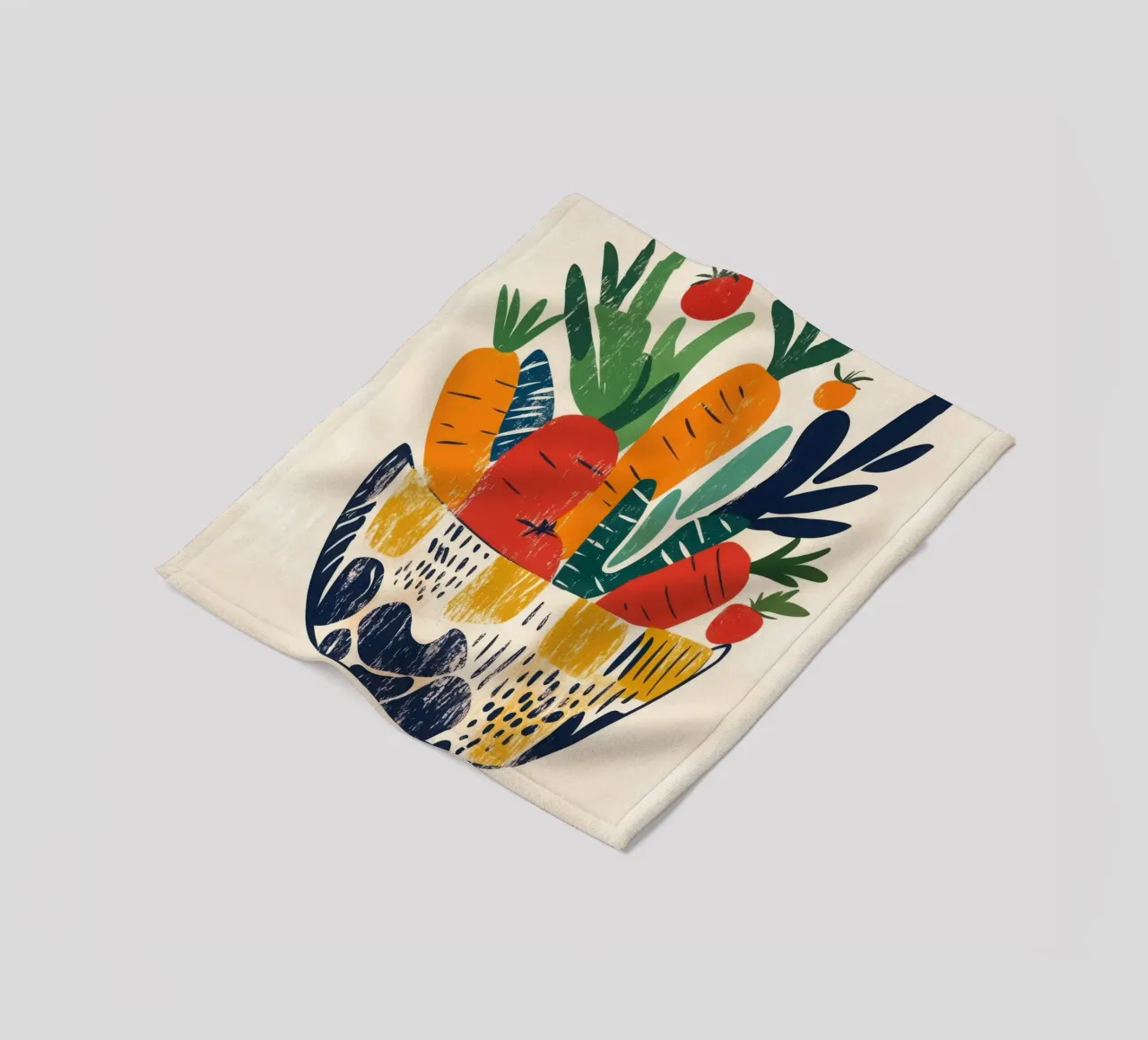 Un'esplosione di sapori e colori coperta in pile da Pop and Fruits - Affiches & posters