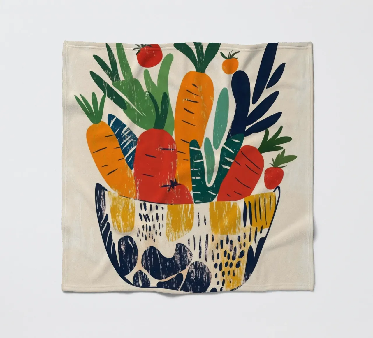 Un'esplosione di sapori e colori coperta in pile da Pop and Fruits - Affiches & posters