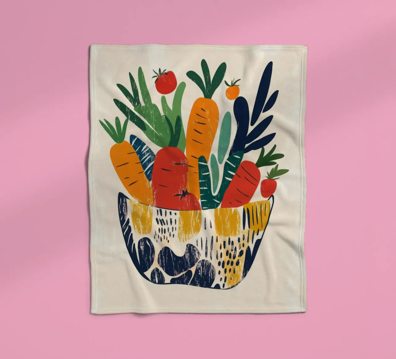 Un'esplosione di sapori e colori coperta in pile da Pop and Fruits - Affiches & posters