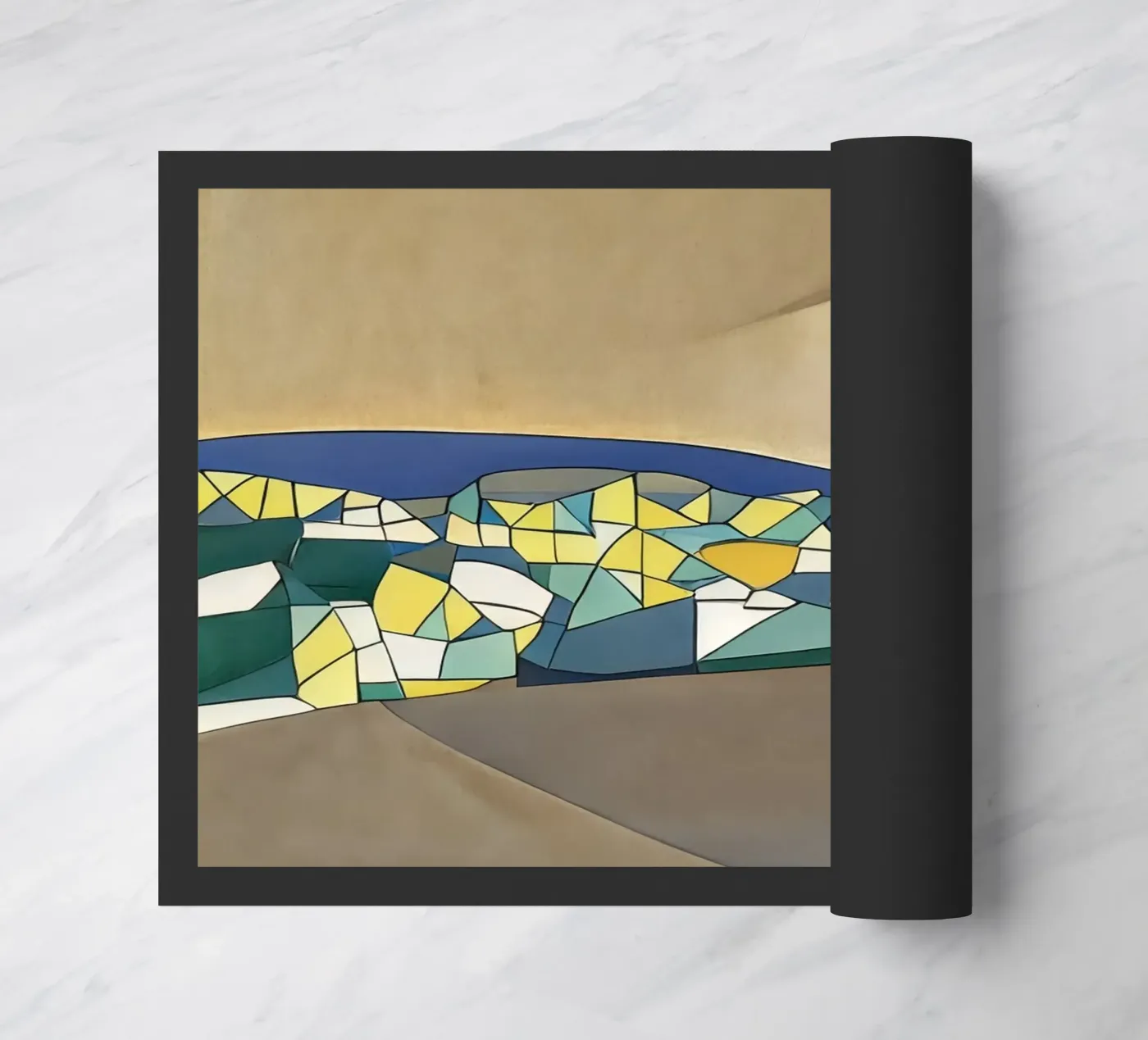 Escursione_paesaggio_3 zerbino da Abstract Art by LK