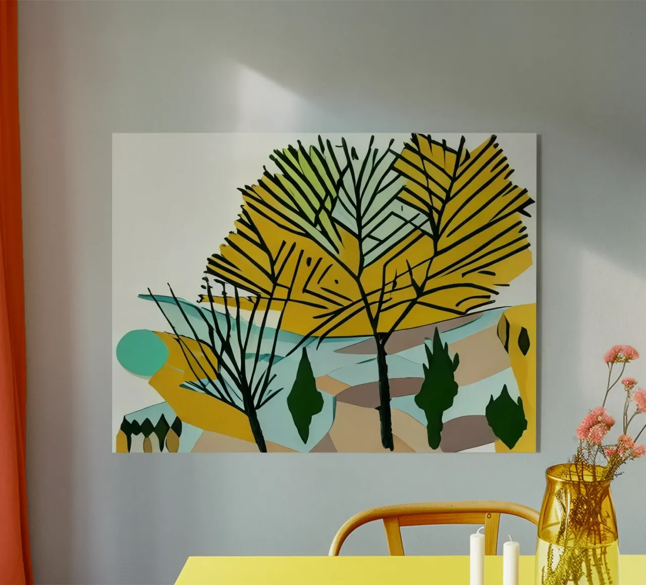 Excursion_landscape_4 plexiglass da Abstract Art by LK