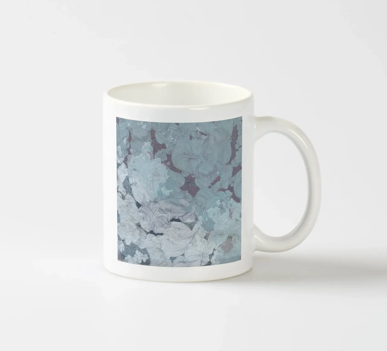nuvole tazza in ceramica da Giulio Iurissevich