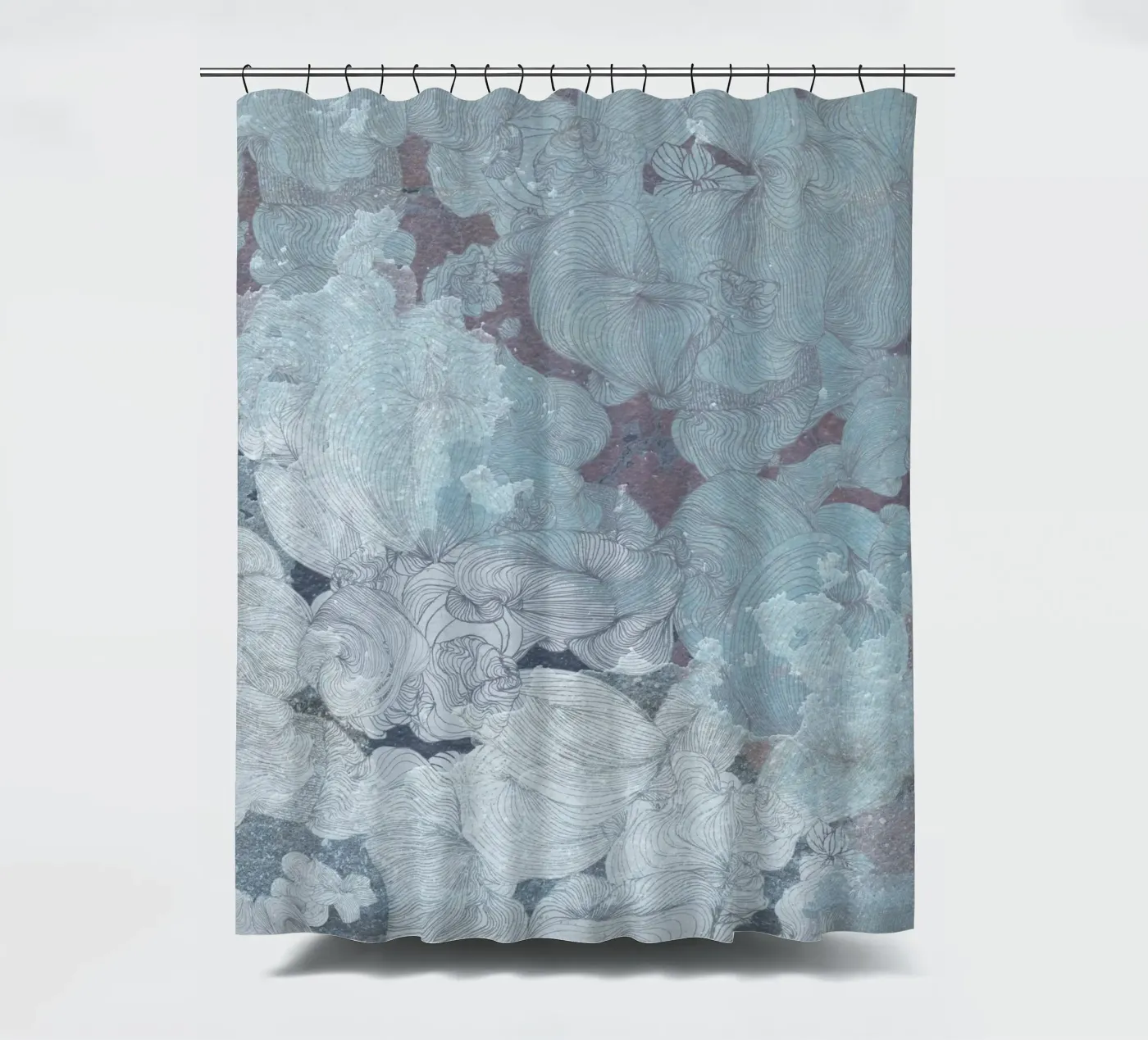 Wolken Duschvorhang von Giulio Iurissevich