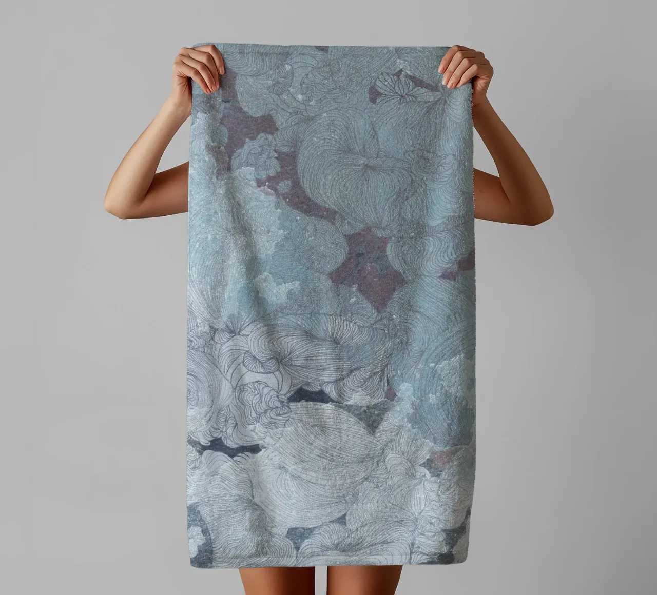 clouds towel by Giulio Iurissevich