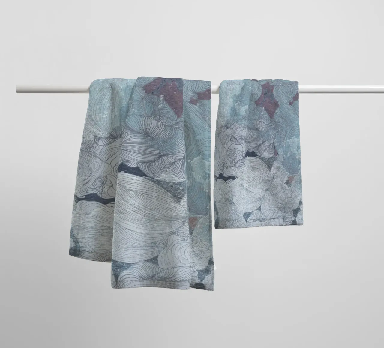 clouds towel by Giulio Iurissevich