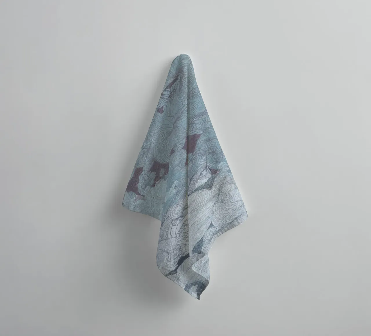 clouds towel by Giulio Iurissevich