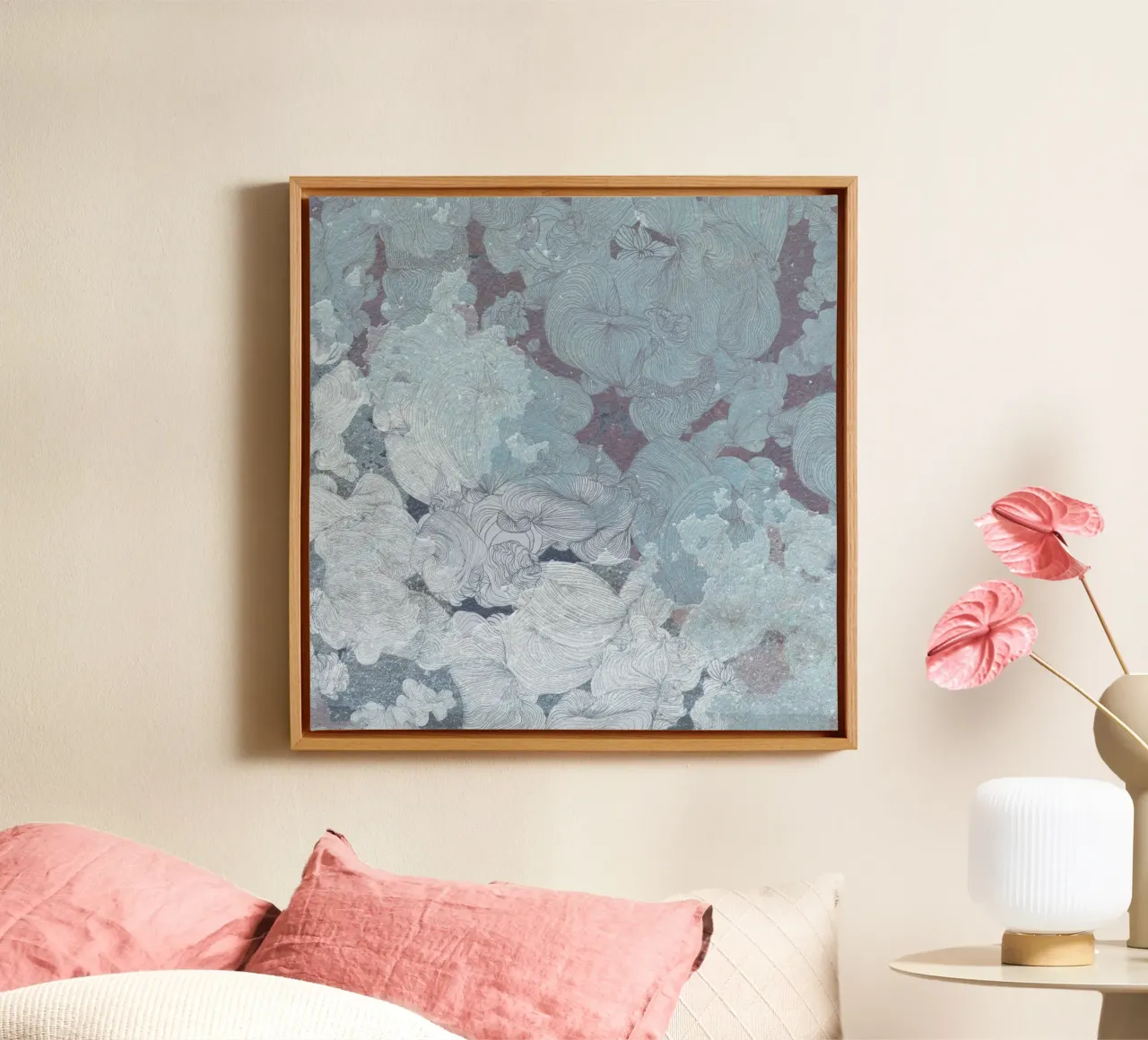 clouds canvas by Giulio Iurissevich