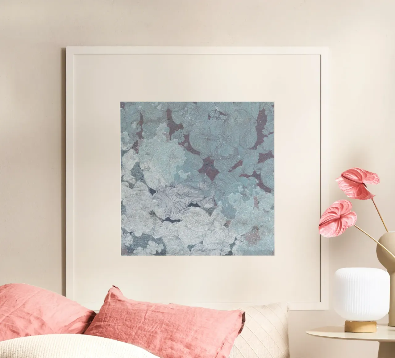 clouds poster by Giulio Iurissevich