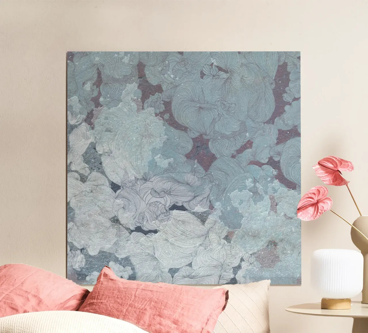 clouds poster by Giulio Iurissevich