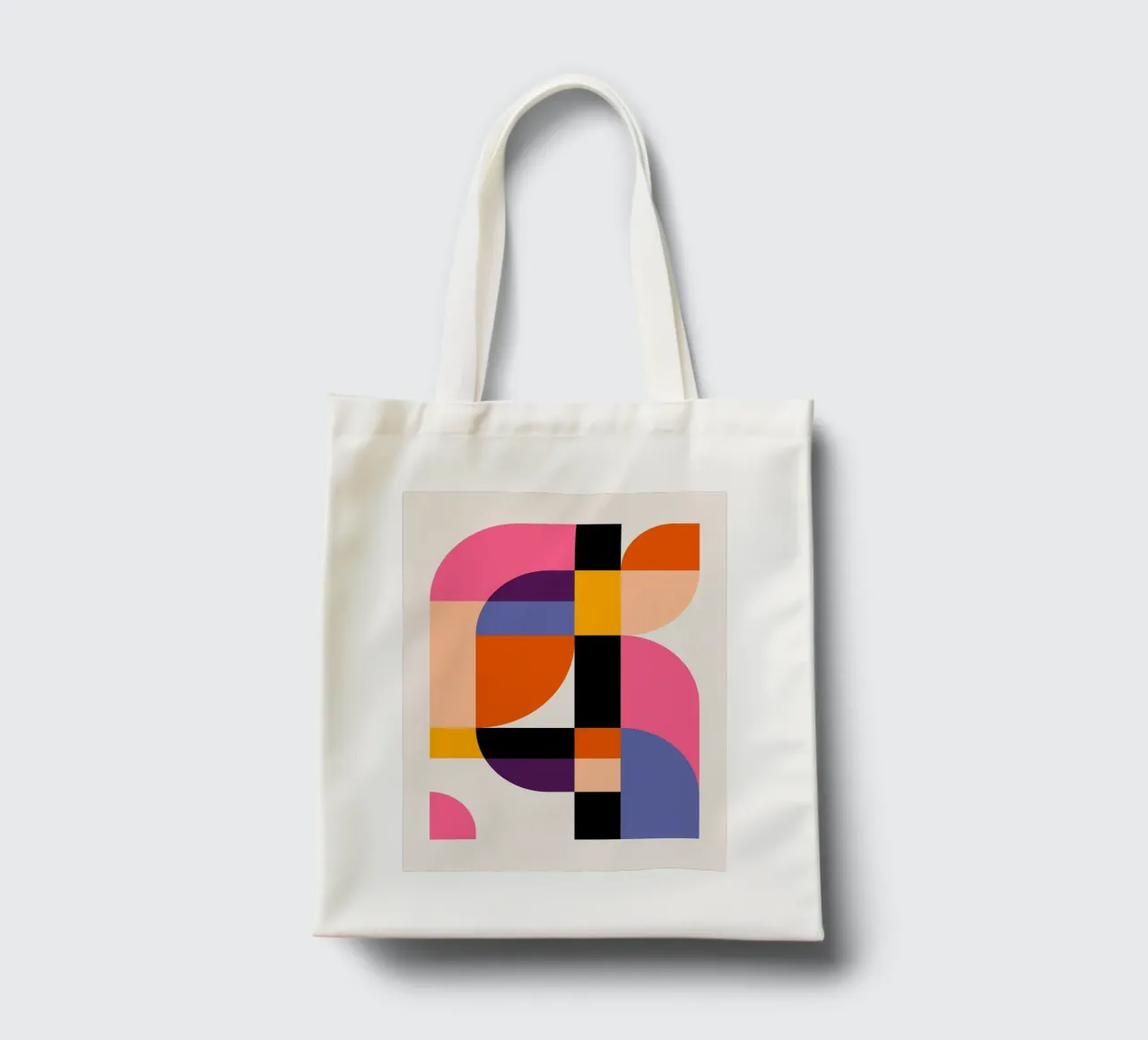 Bold Abstraction 3 borsa in juta da susanapaz