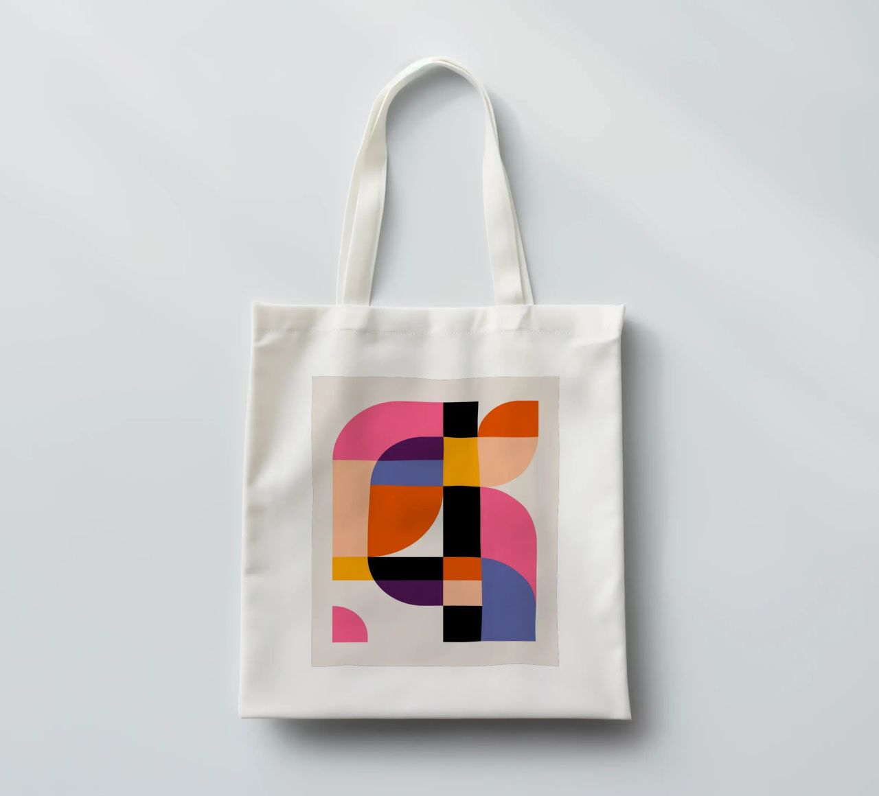Bold Abstraction 3 borsa in juta da susanapaz