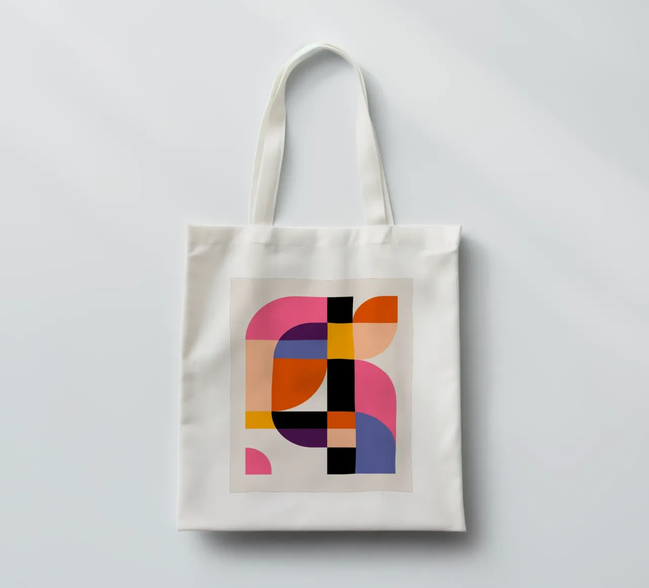 Bold Abstraction 3 borsa in juta da susanapaz