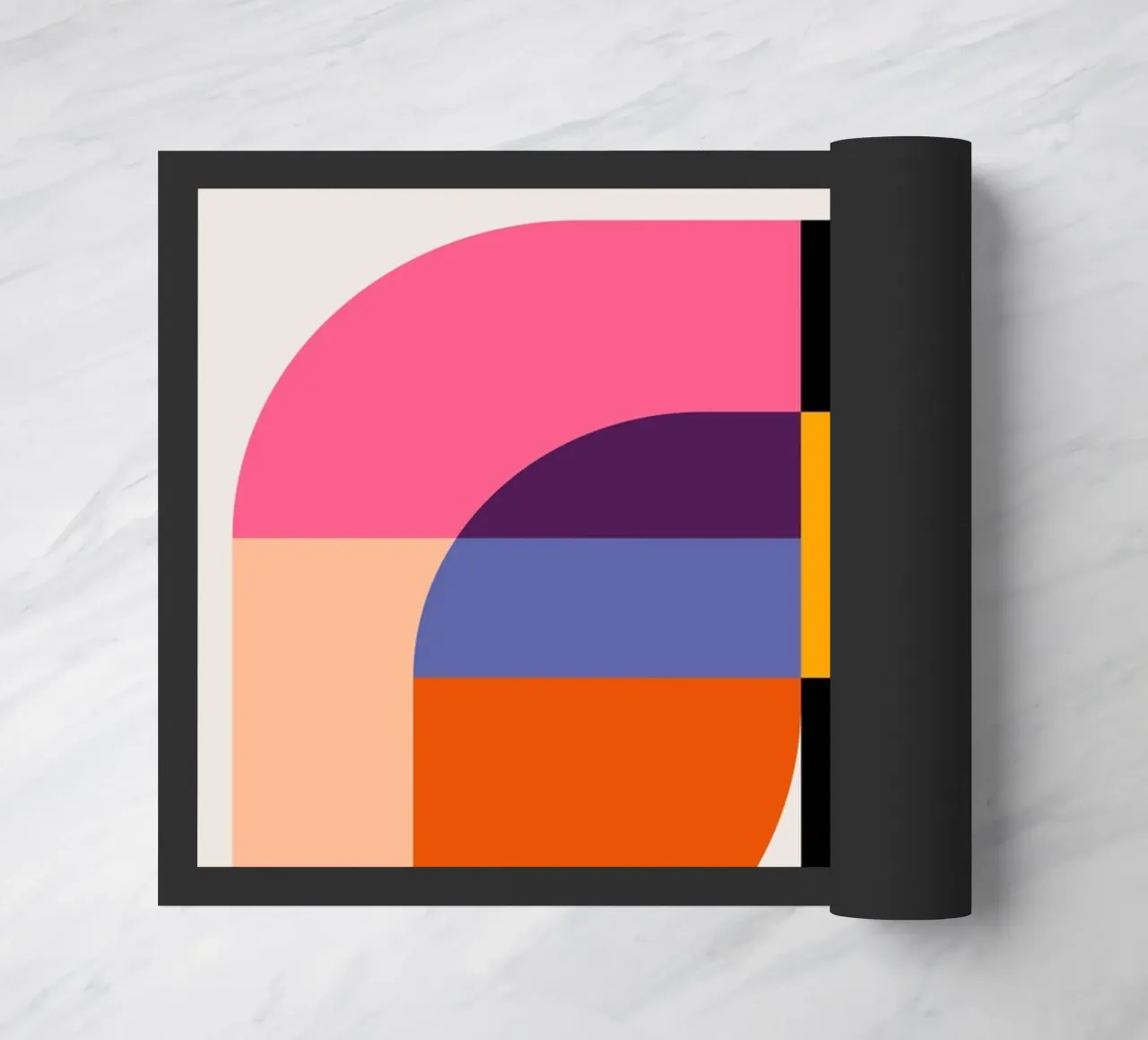 Bold Abstraction 3 paillasson de susanapaz