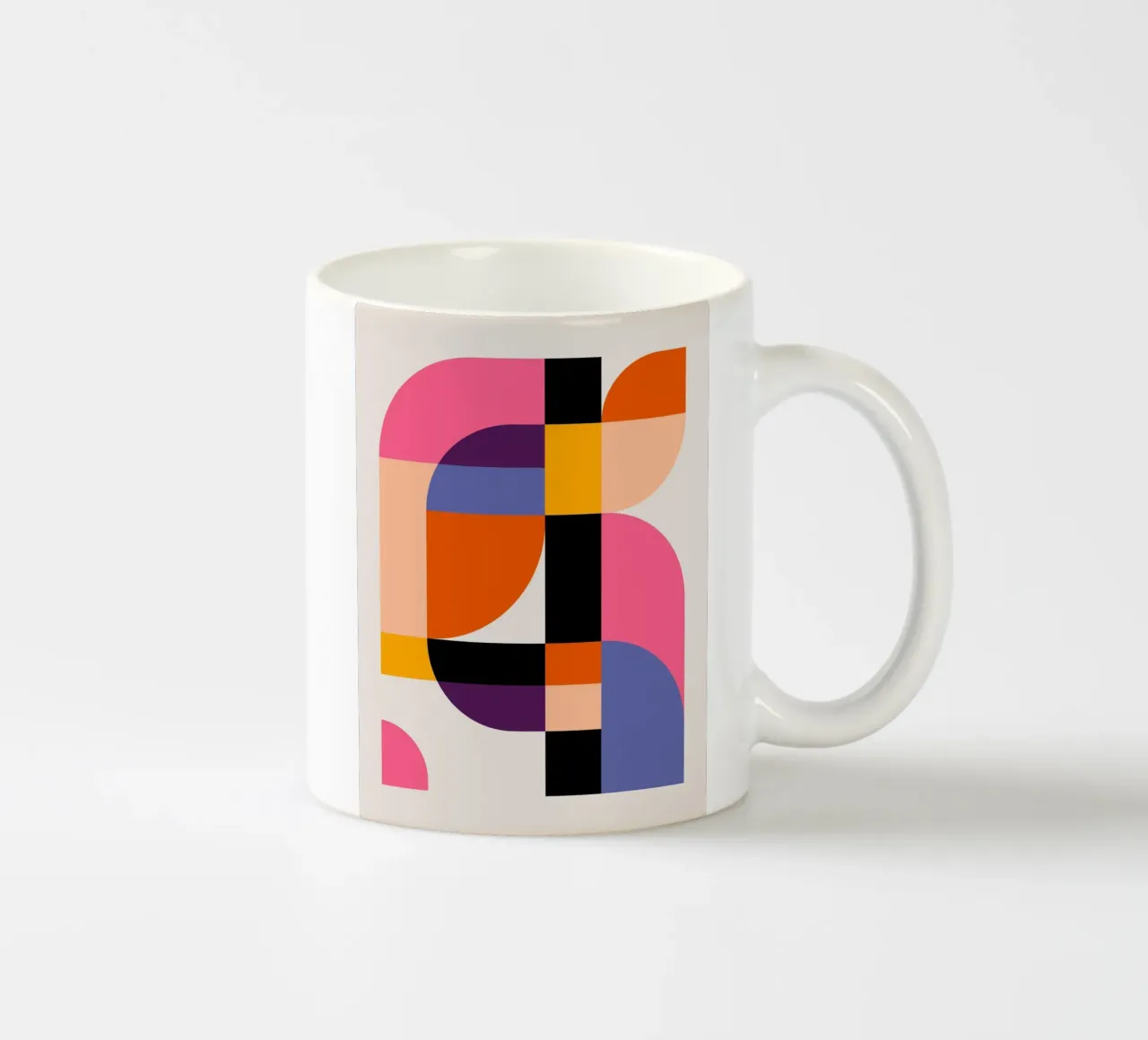 Bold Abstraction 3 taza de cerámica de susanapaz