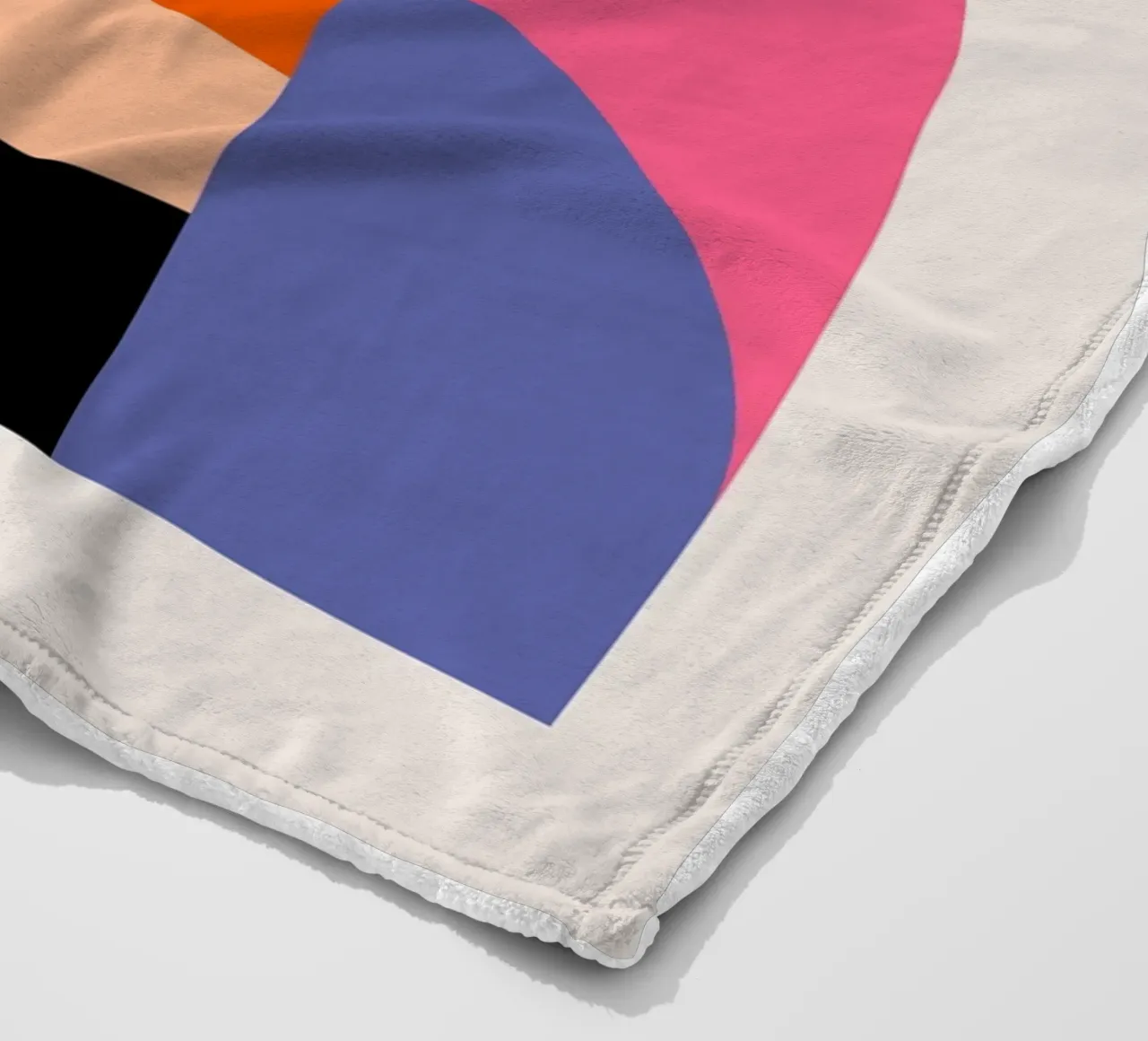 Bold Abstraction 3 coperta in pile da susanapaz