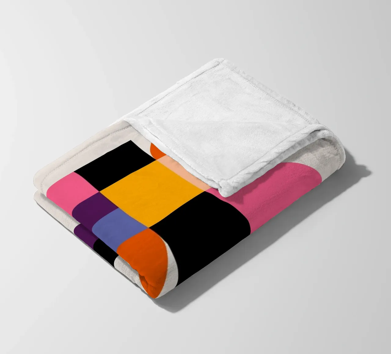 Bold Abstraction 3 coperta in pile da susanapaz