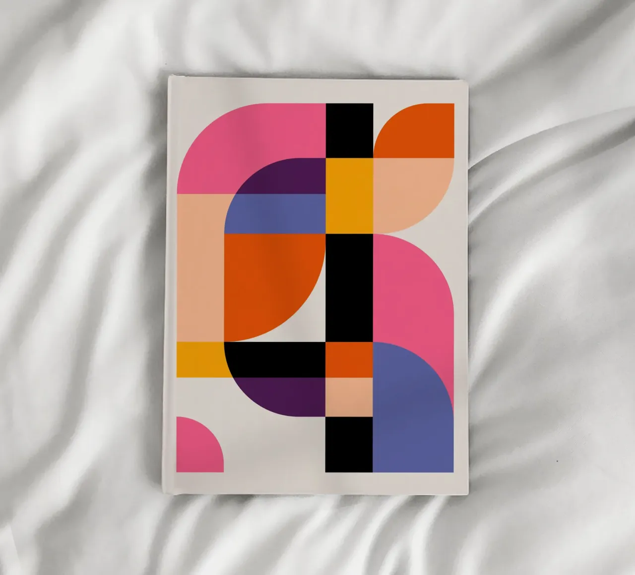 Bold Abstraction 3 Notizbuch von susanapaz