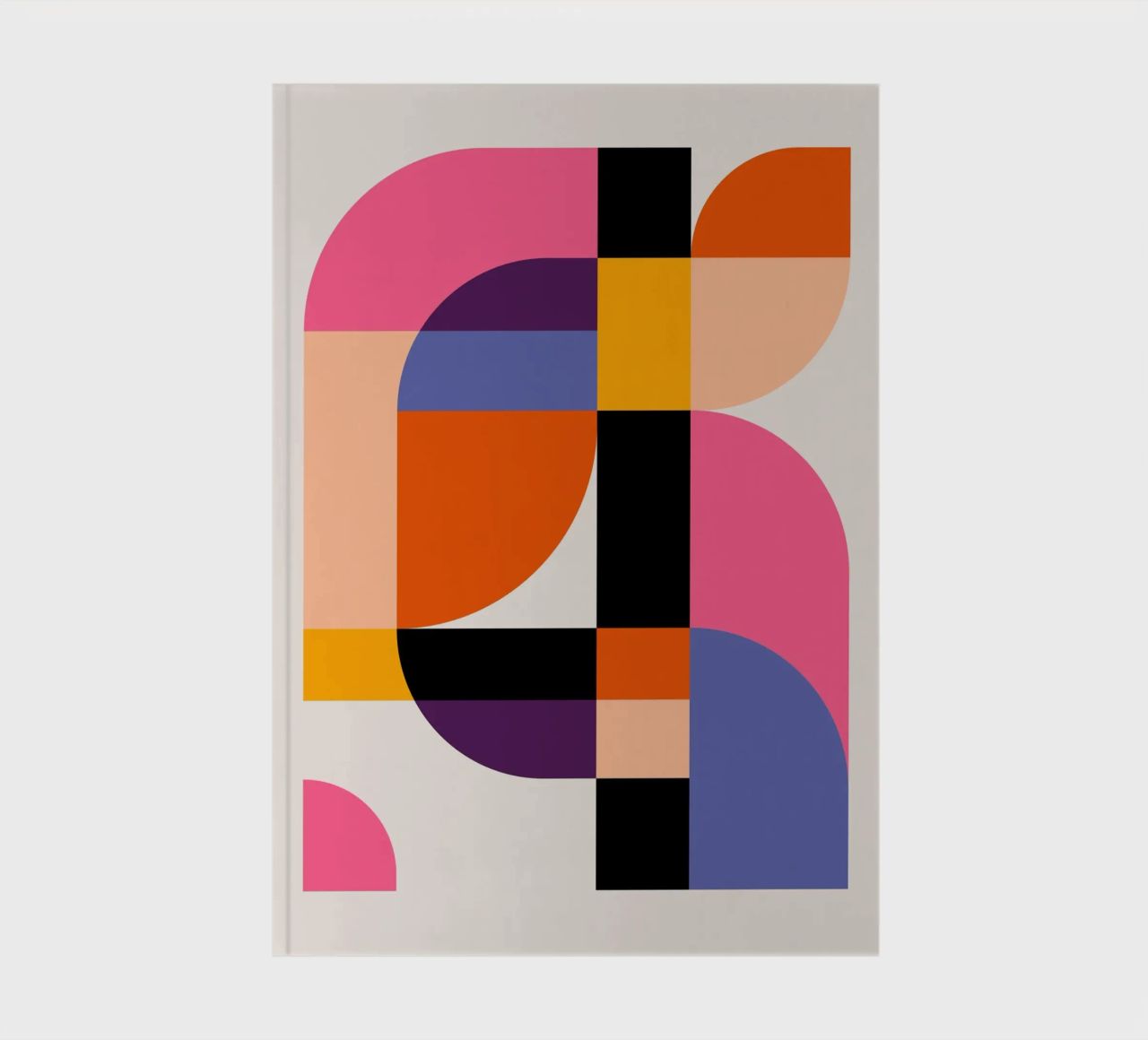 Bold Abstraction 3 notebook by susanapaz