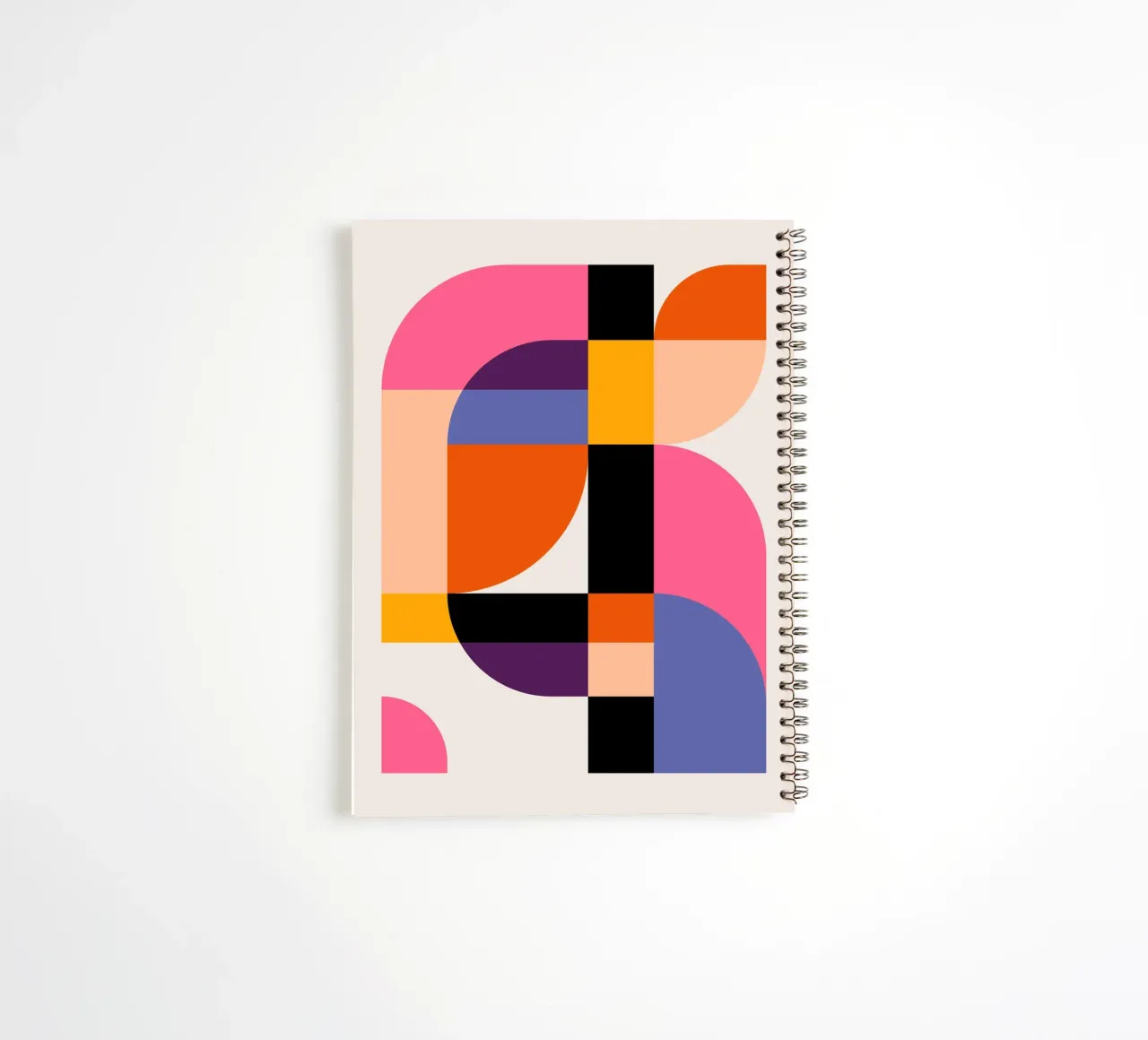 Bold Abstraction 3 spiral notebook by susanapaz