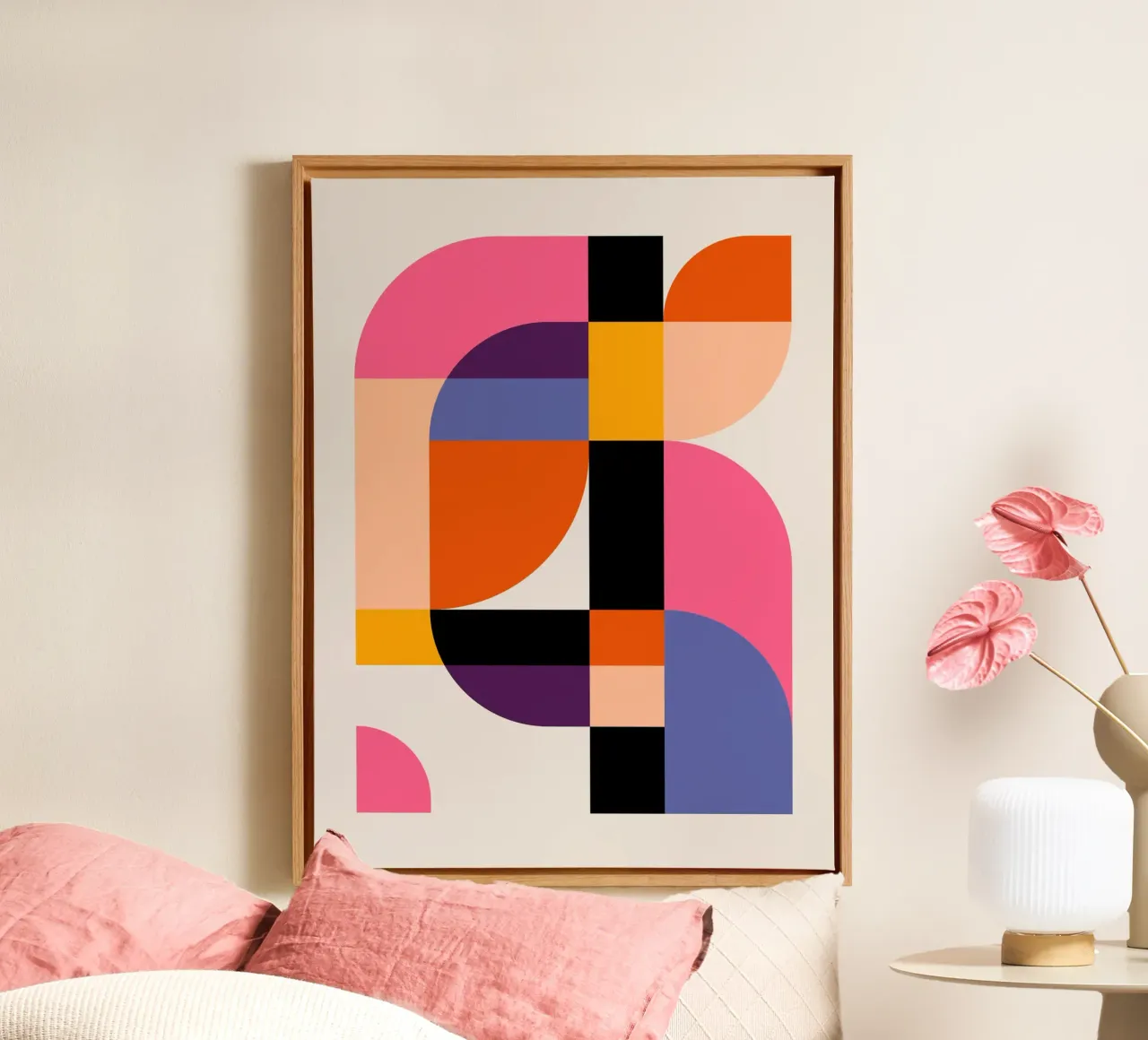 Bold Abstraction 3 lienzo de susanapaz