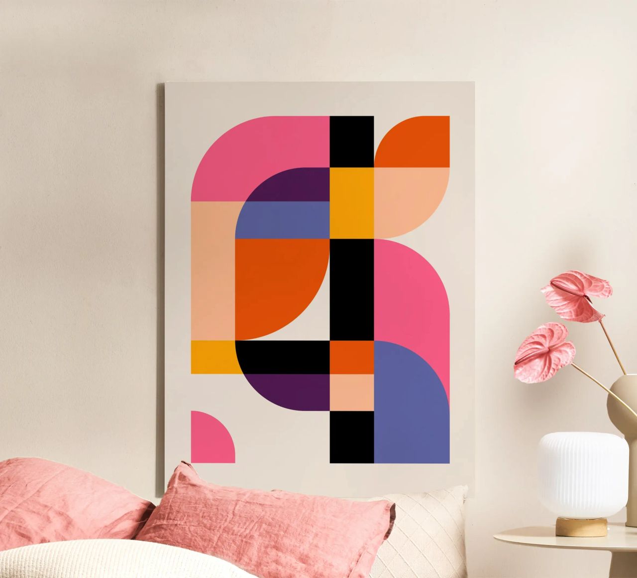 Bold Abstraction 3 tela da susanapaz