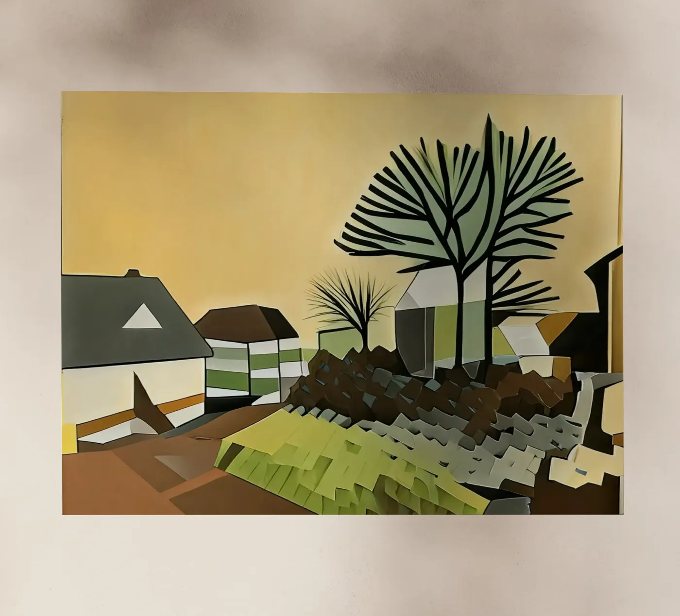 Excursion_landscape_5 backlit film by Abstract Art by LK