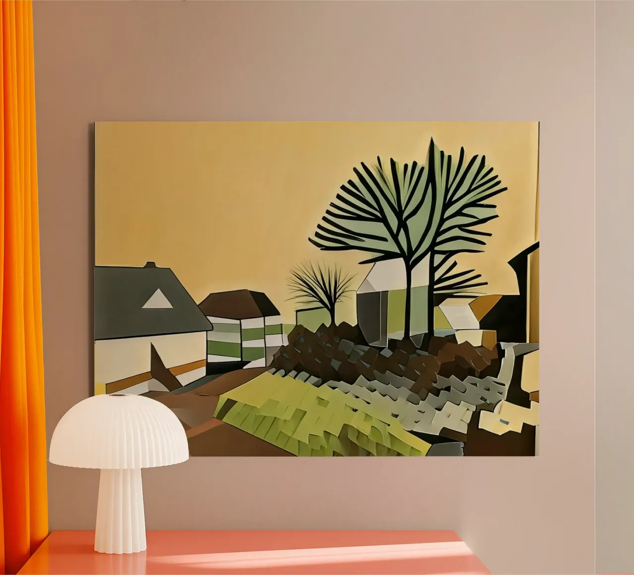 Excursion_landscape_5 forex plate by Abstract Art by LK