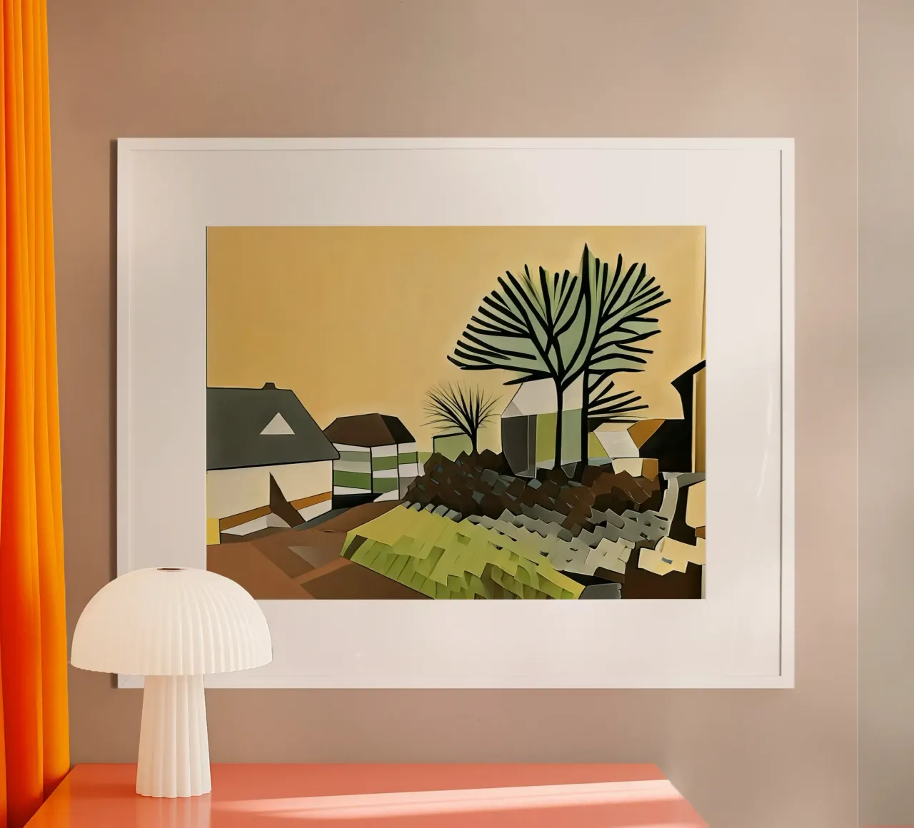 Excursion_landscape_5 poster da Abstract Art by LK