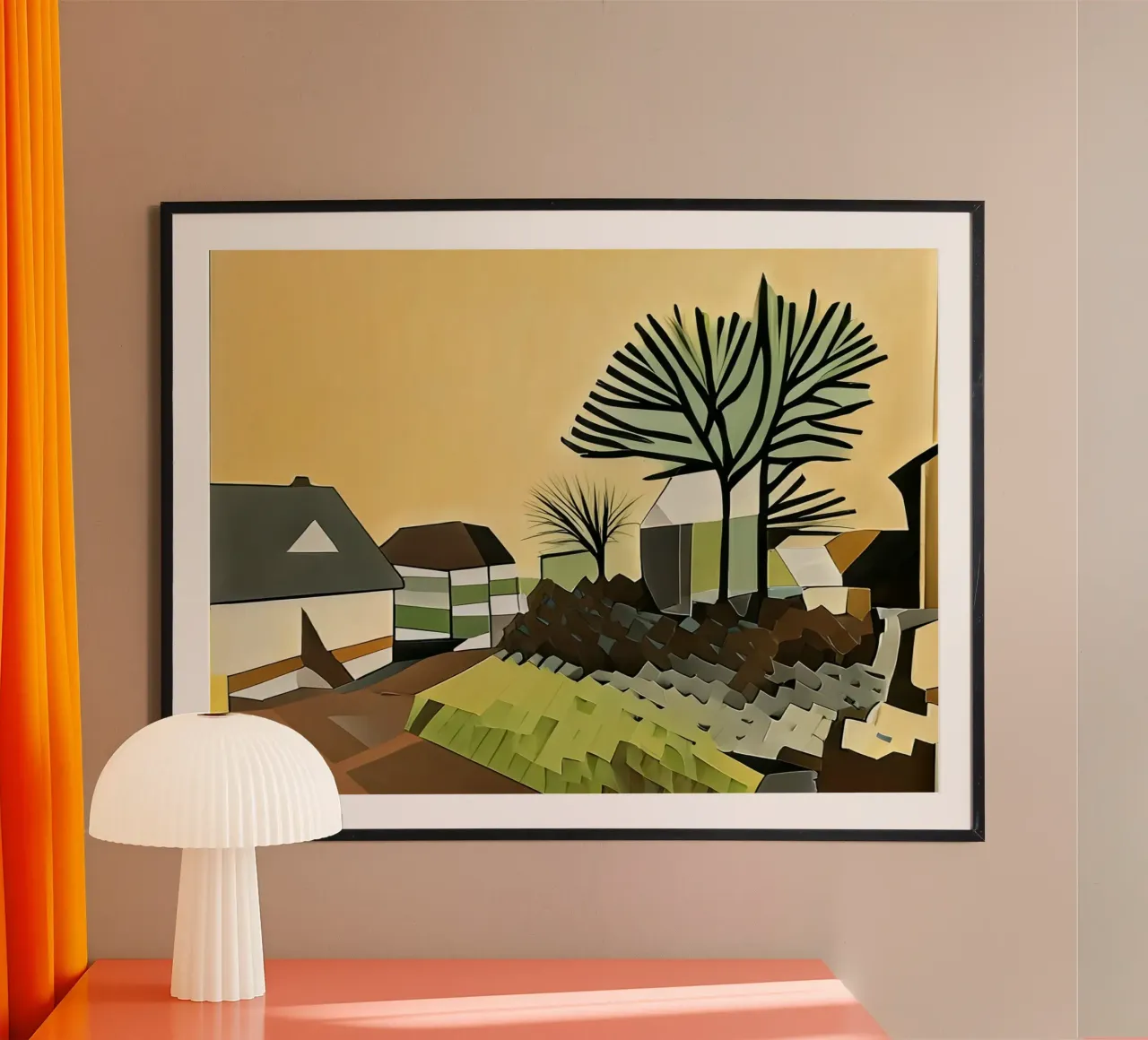 Excursion_landscape_5 poster da Abstract Art by LK