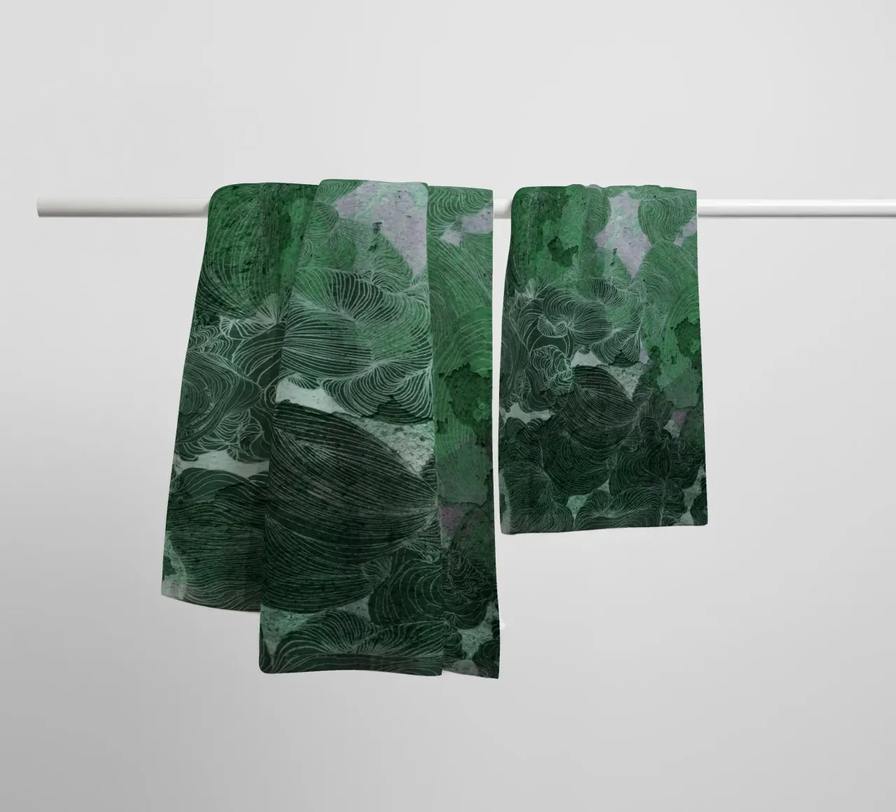 green towel by Giulio Iurissevich