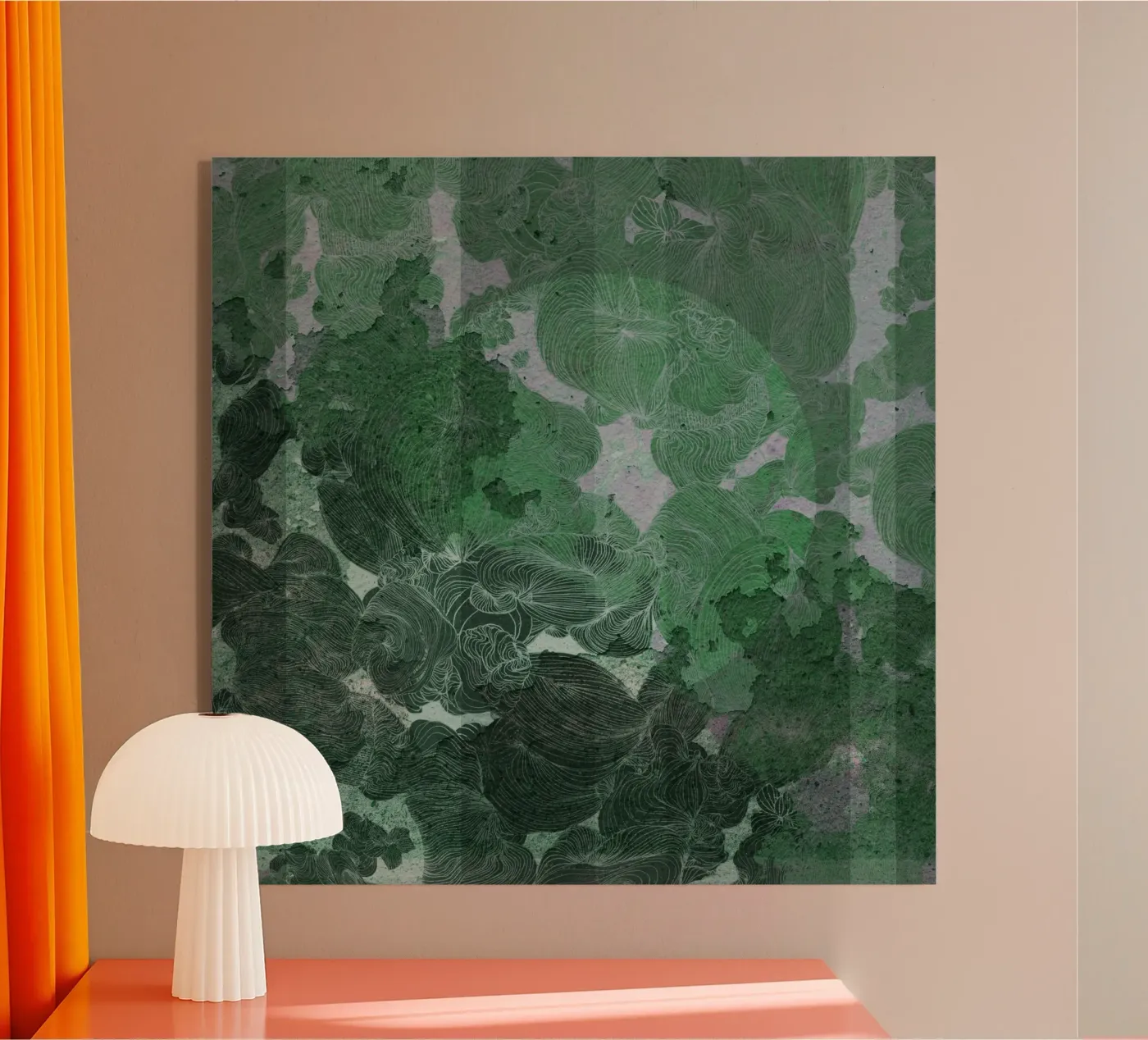 green plexiglass da Giulio Iurissevich