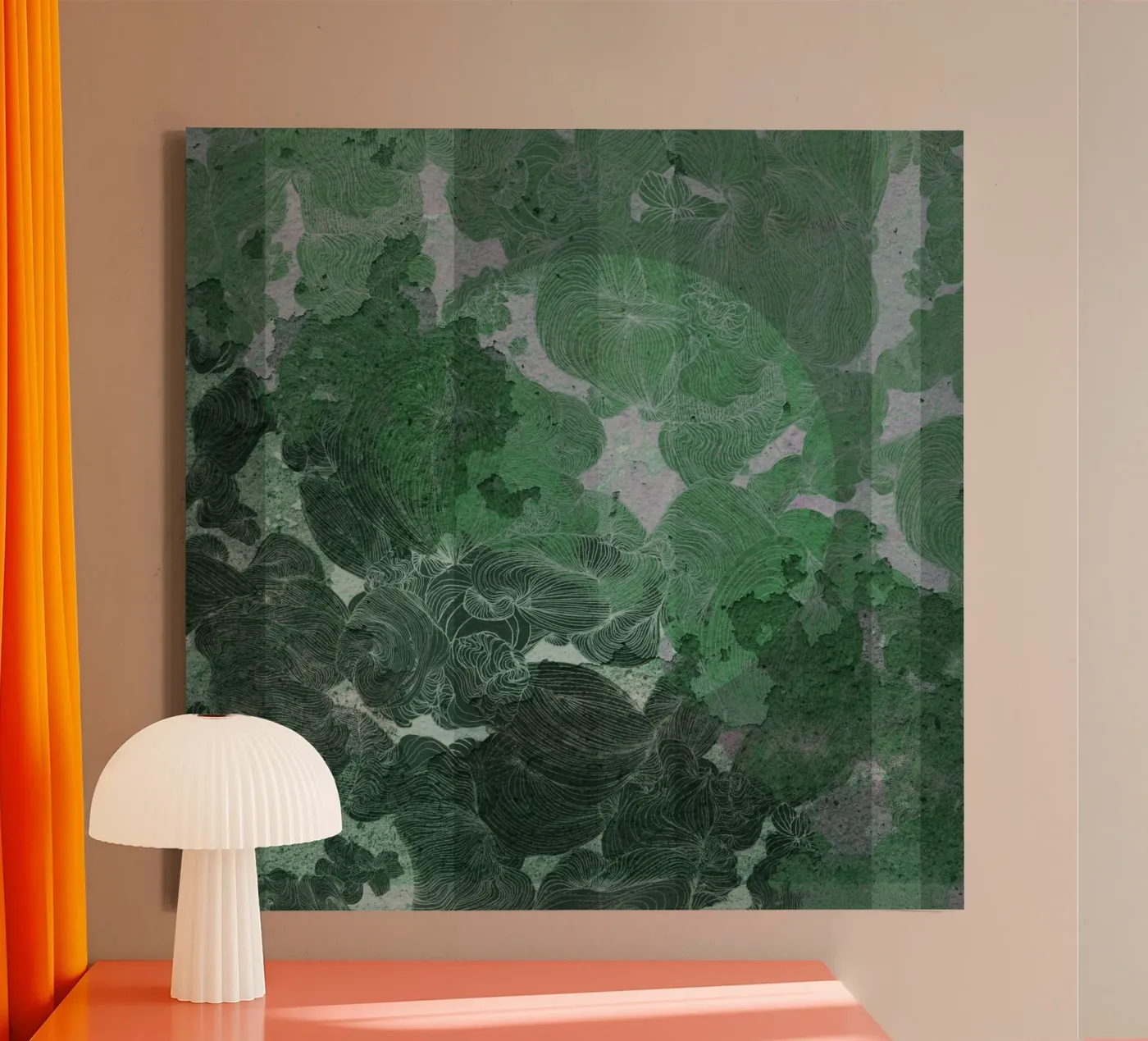 green tela da Giulio Iurissevich