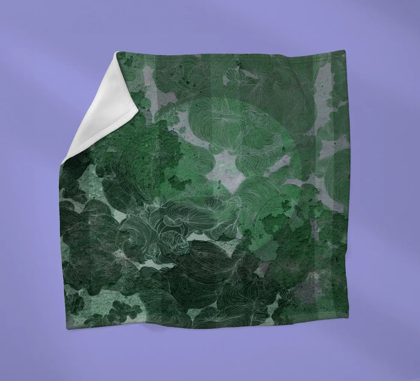 green Fleecedecke von Giulio Iurissevich