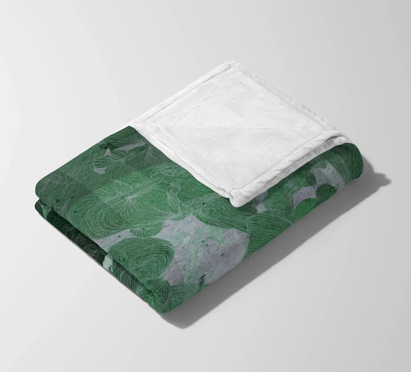 green Fleecedecke von Giulio Iurissevich