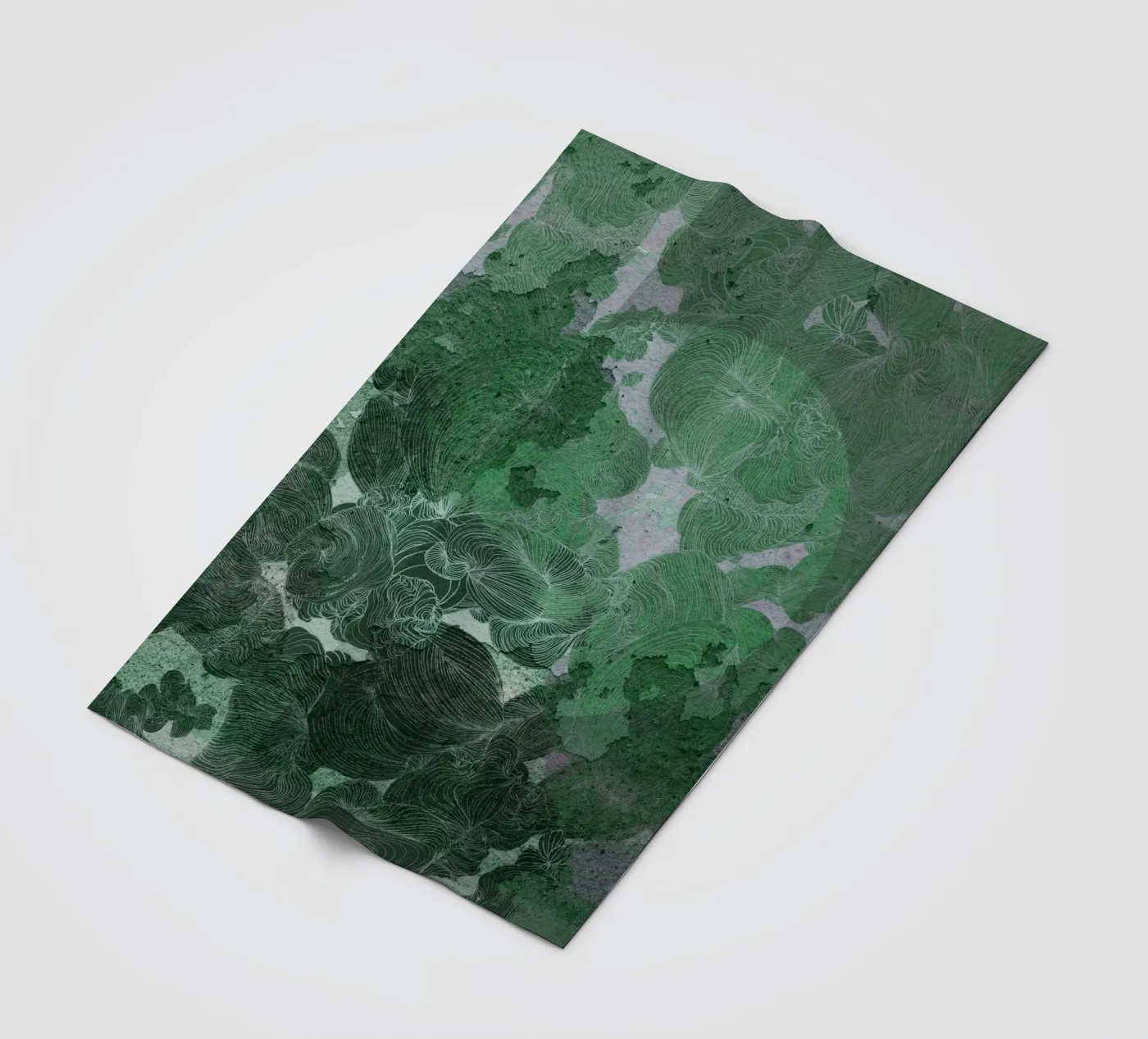 green Fleecedecke von Giulio Iurissevich