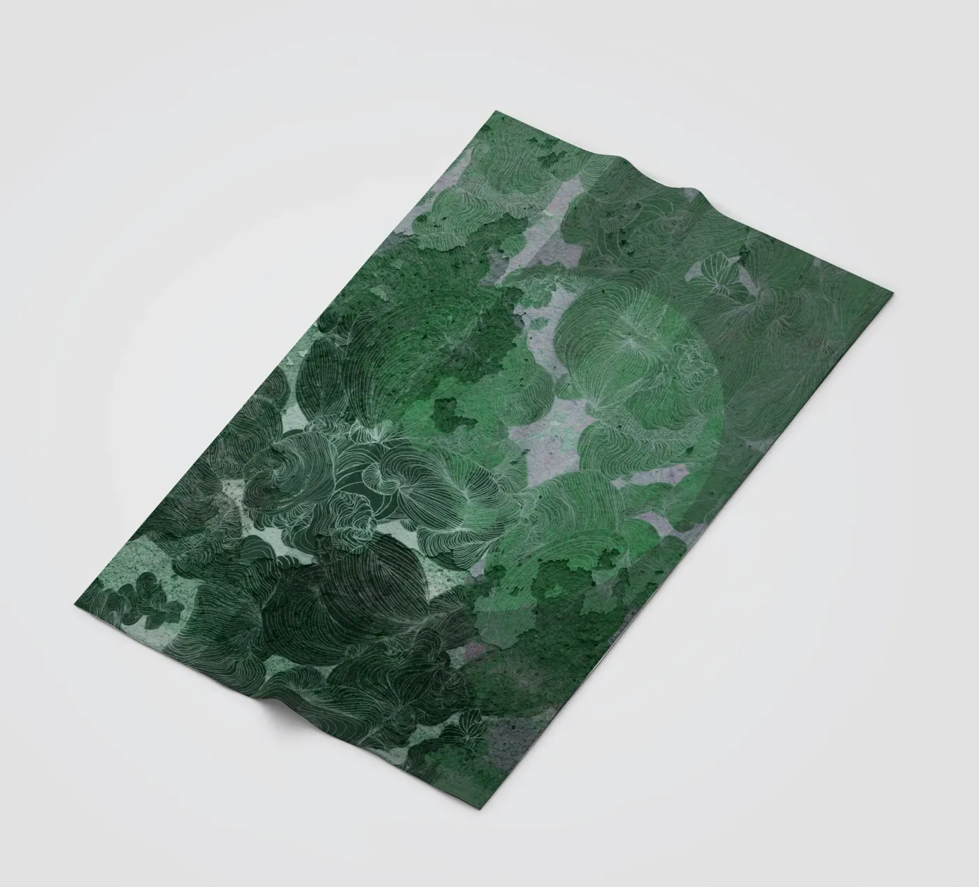 green Fleecedecke von Giulio Iurissevich