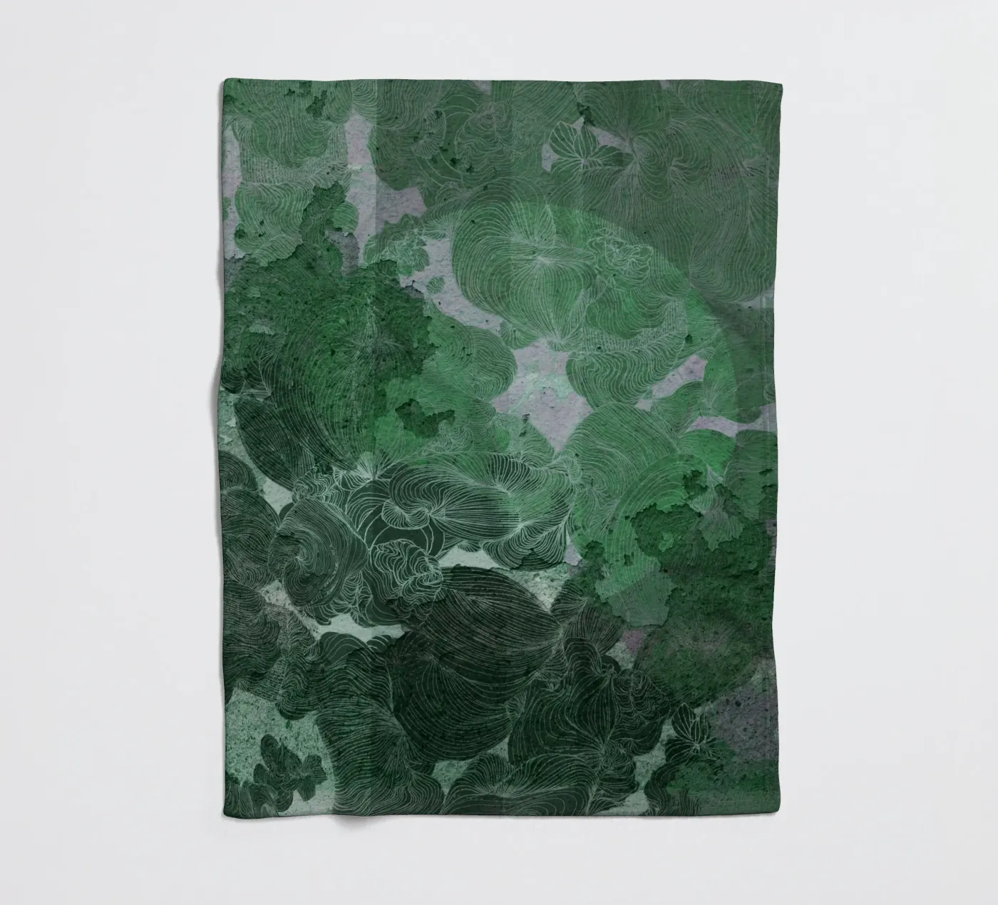 green Fleecedecke von Giulio Iurissevich