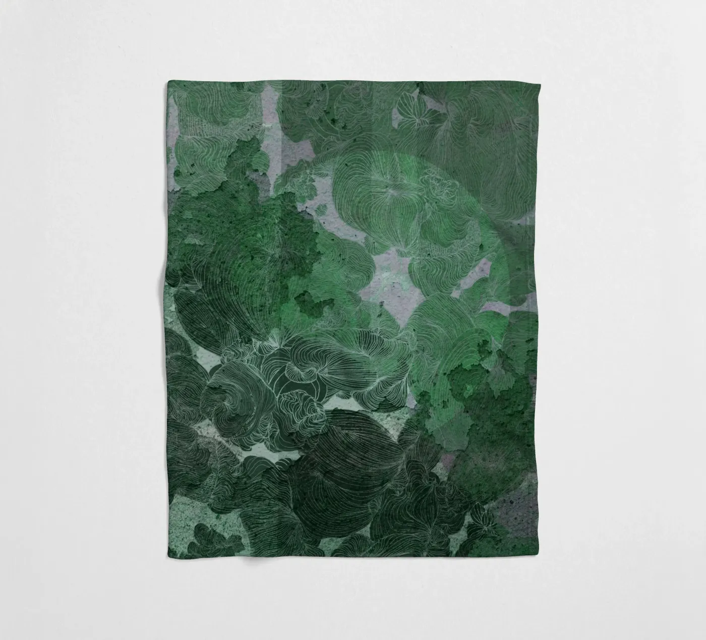 green Fleecedecke von Giulio Iurissevich