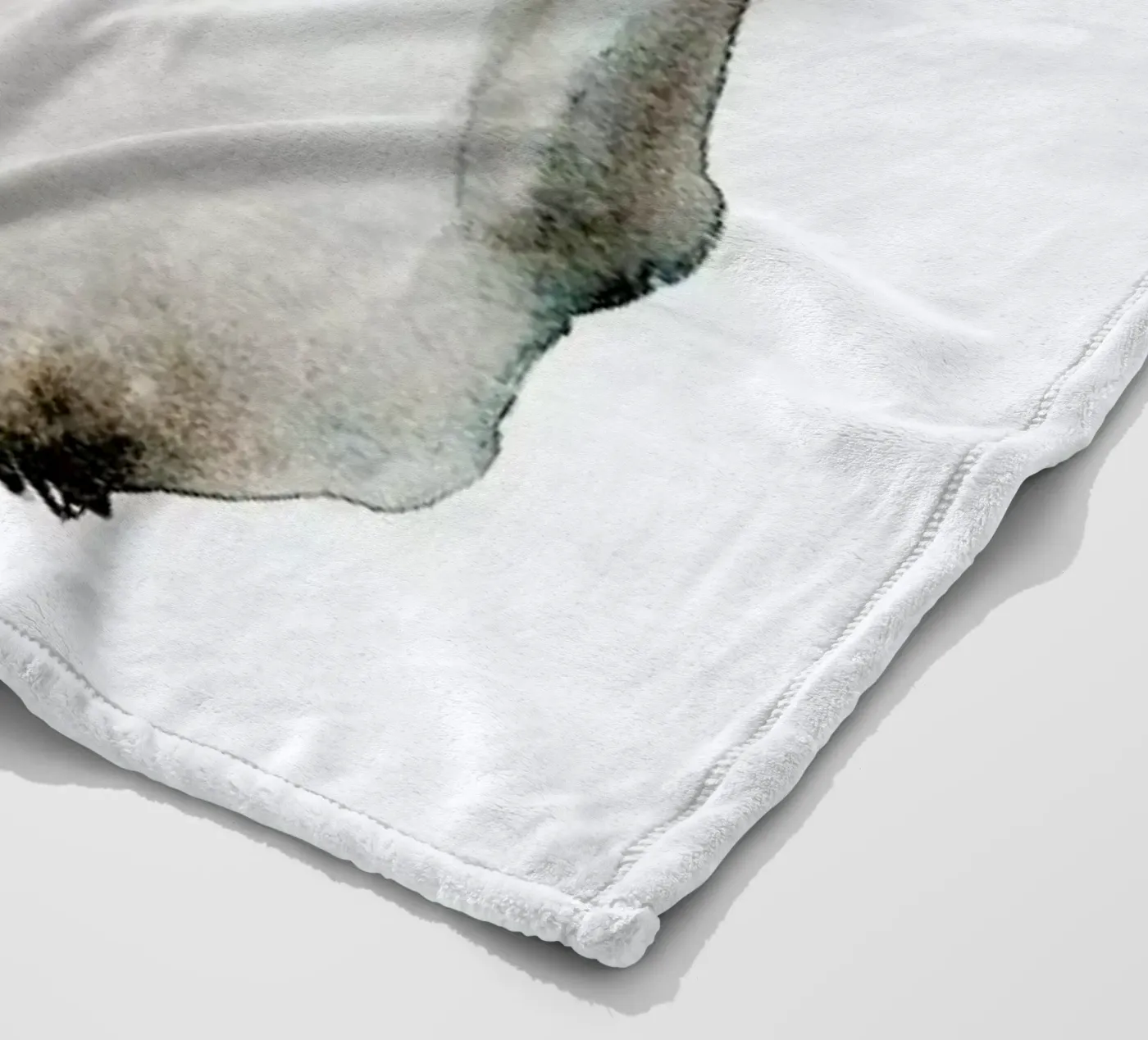 Penguin fleecedeken van Larissa van der Laan