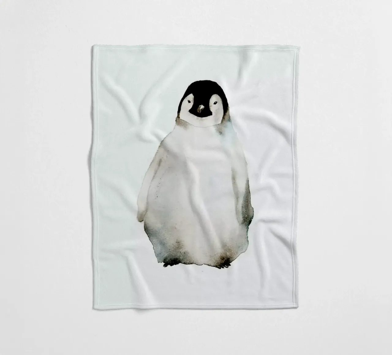 Penguin coperta in pile da Larissa van der Laan