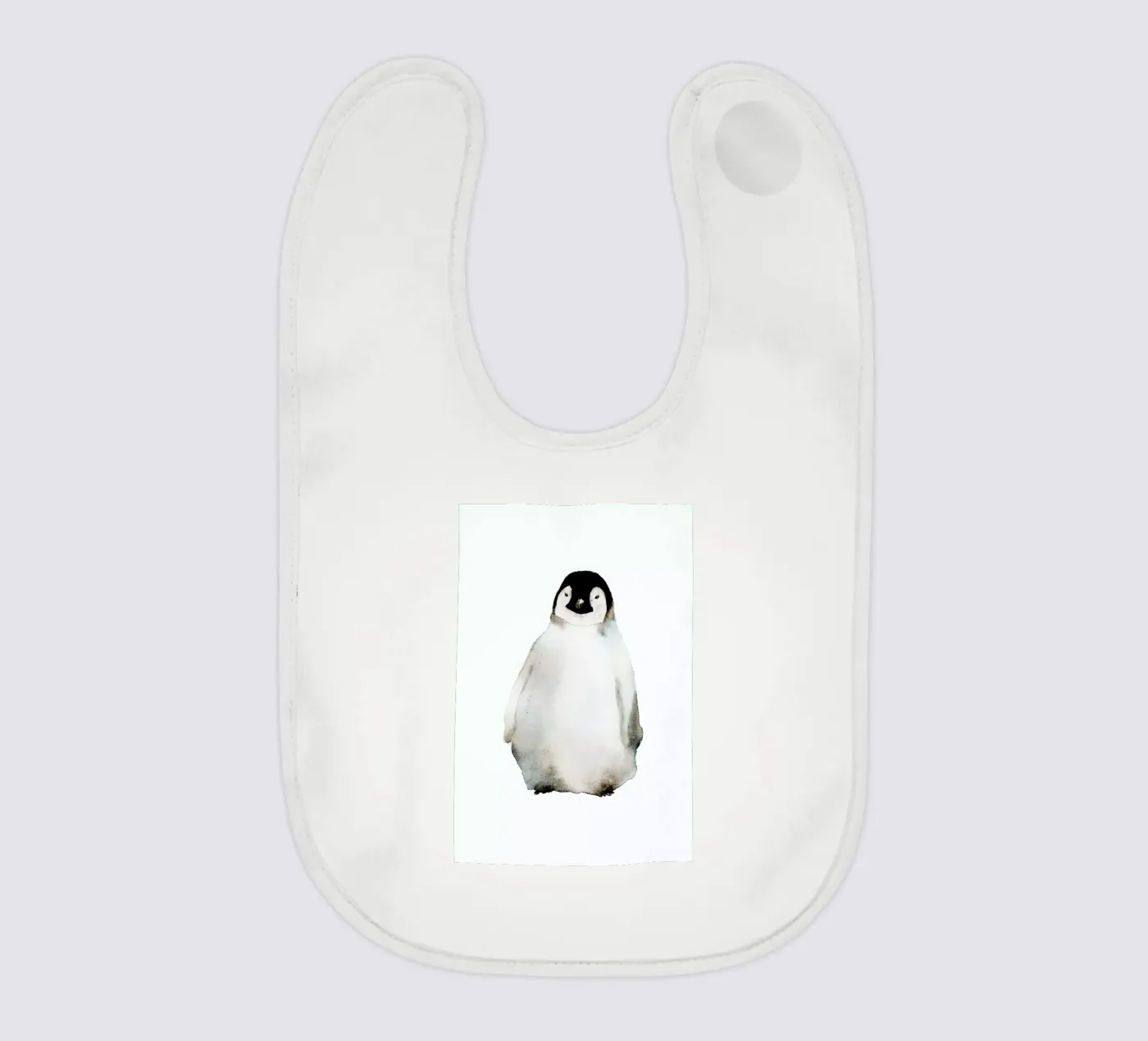 Penguin baby slabbetje van Larissa van der Laan