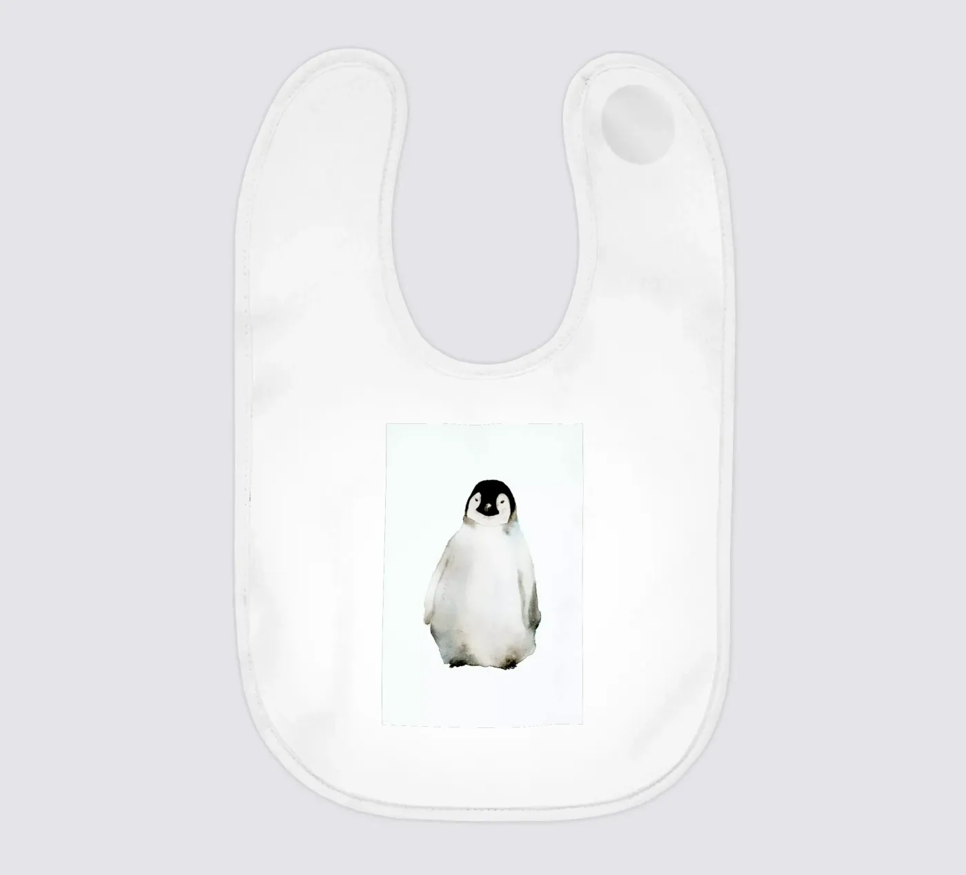 Penguin baby slabbetje van Larissa van der Laan