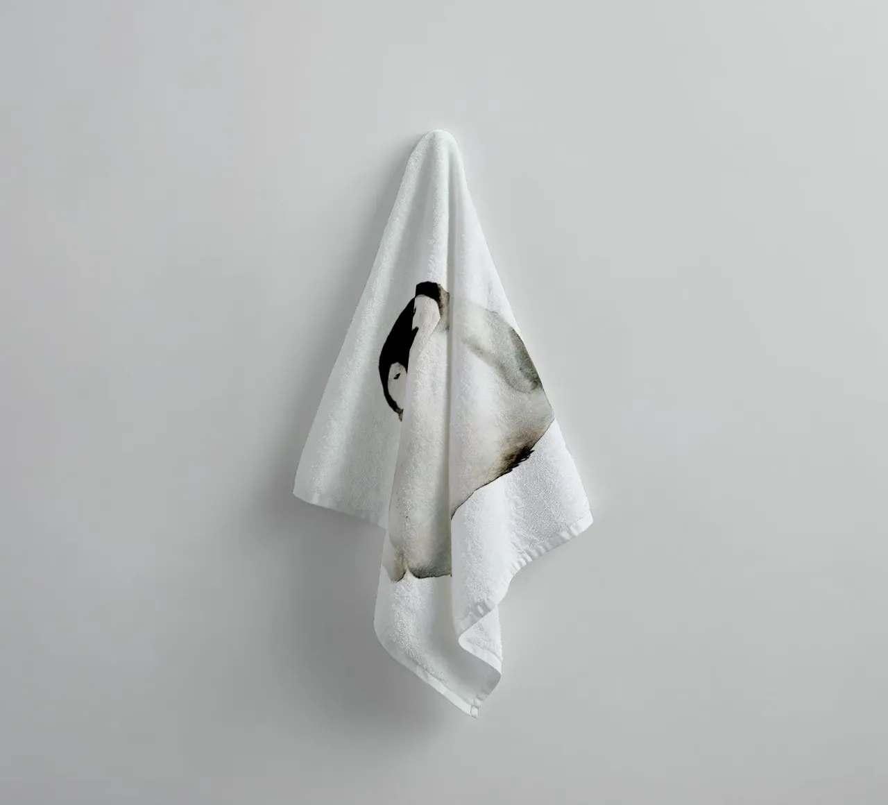 Penguin asciugamano da bagno da Larissa van der Laan